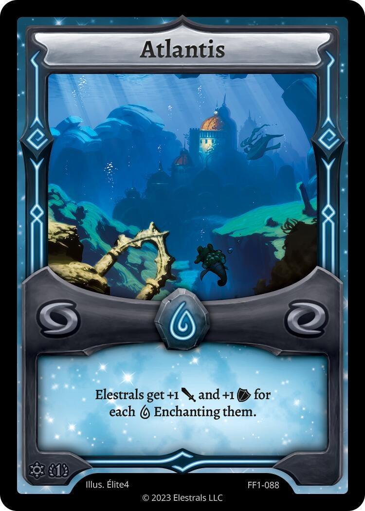 Image for Atlantis (FF1-088) - Elestrals