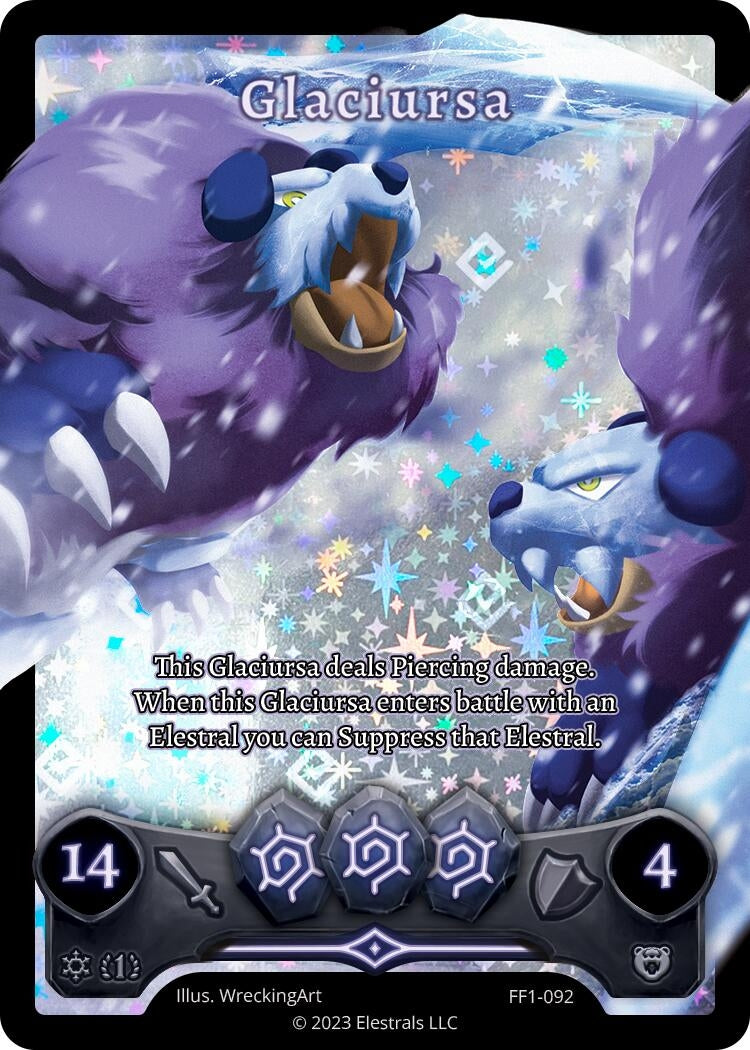 Image for Glaciursa (Full Art) (FF1-092) - Elestrals