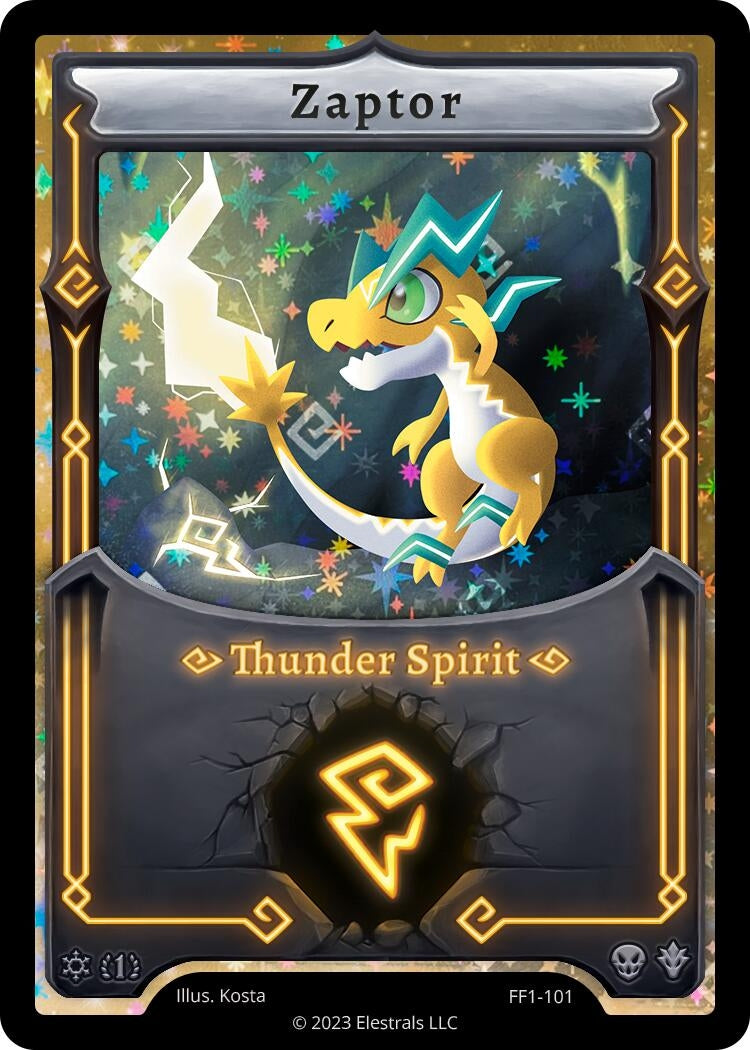 Image for Zaptor (Alternative Art) (FF1-101) - Elestrals