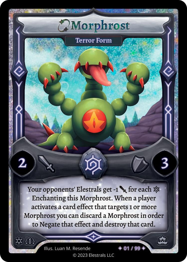 Image for Morphrost - Terror Form (Serialized) (/99) - Elestrals