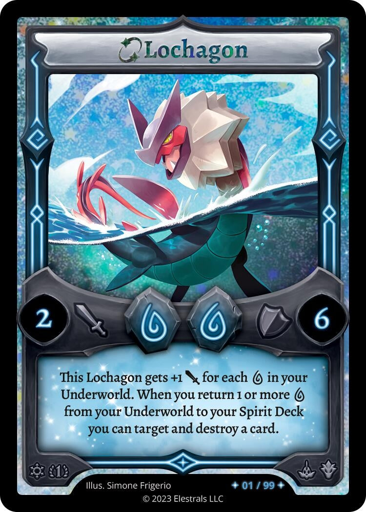 Image for Lochagon (Serialized) (/99) - Elestrals