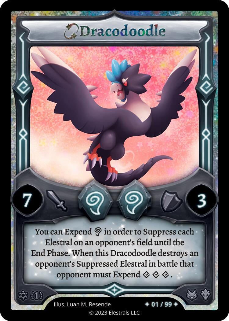 Image for Dracodoodle (Serialized) (/99) - Elestrals