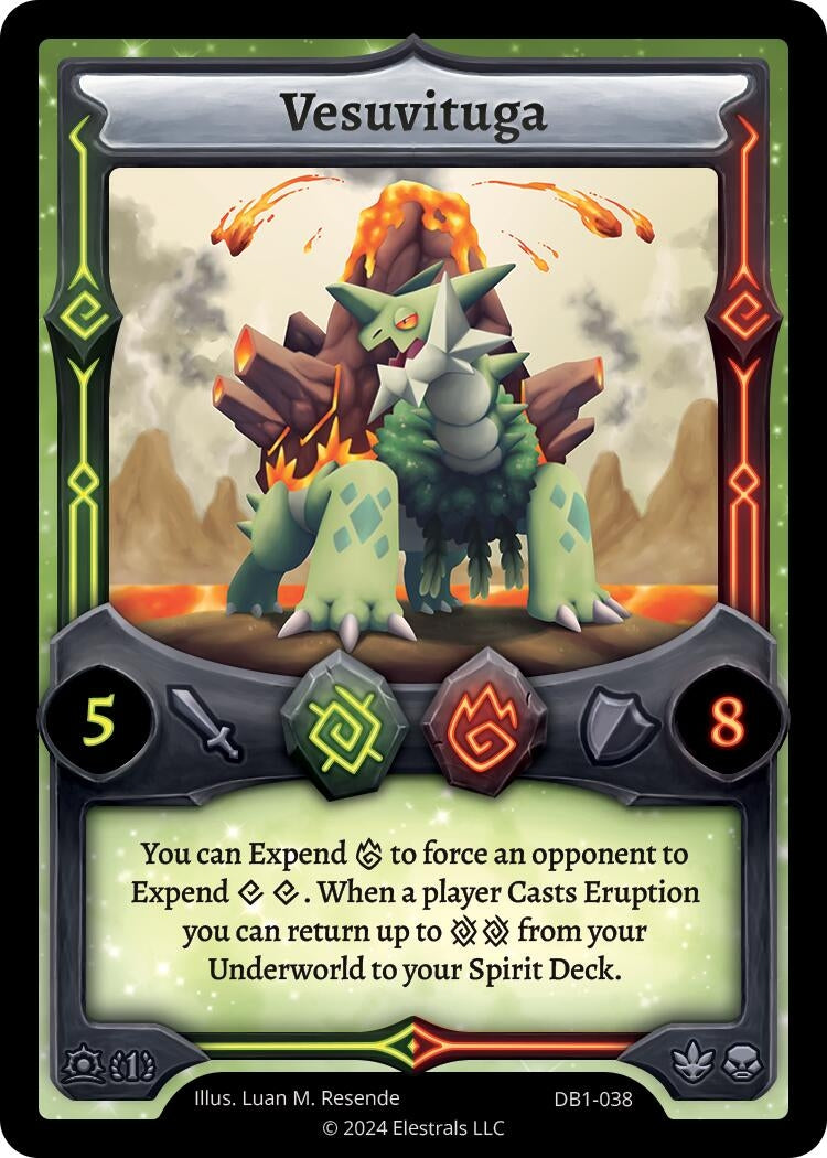 Image for Vesuvituga (DB1-038) - Elestrals