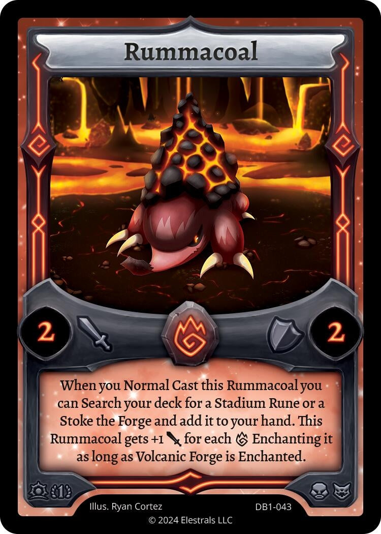 Image for Rummacoal (DB1-043) - Elestrals
