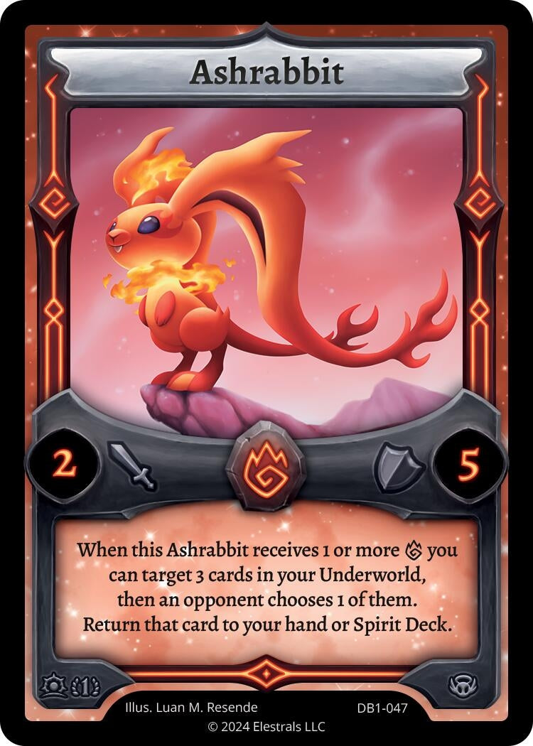 Image for Ashrabbit (DB1-047) - Elestrals