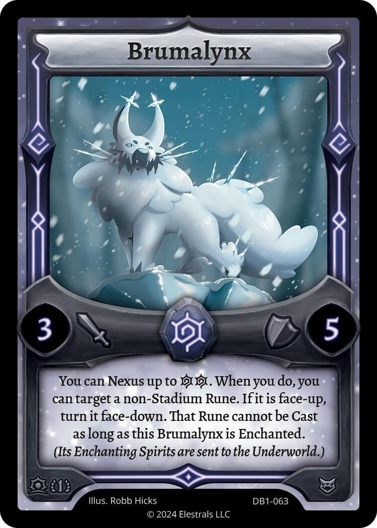 Image for Brumalynx (DB1-063) - Elestrals
