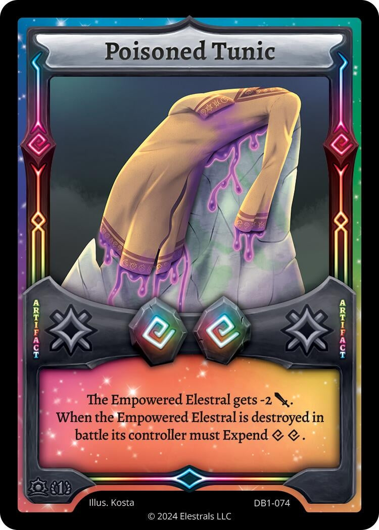 Image for Poisoned Tunic (DB1-074) - Elestrals