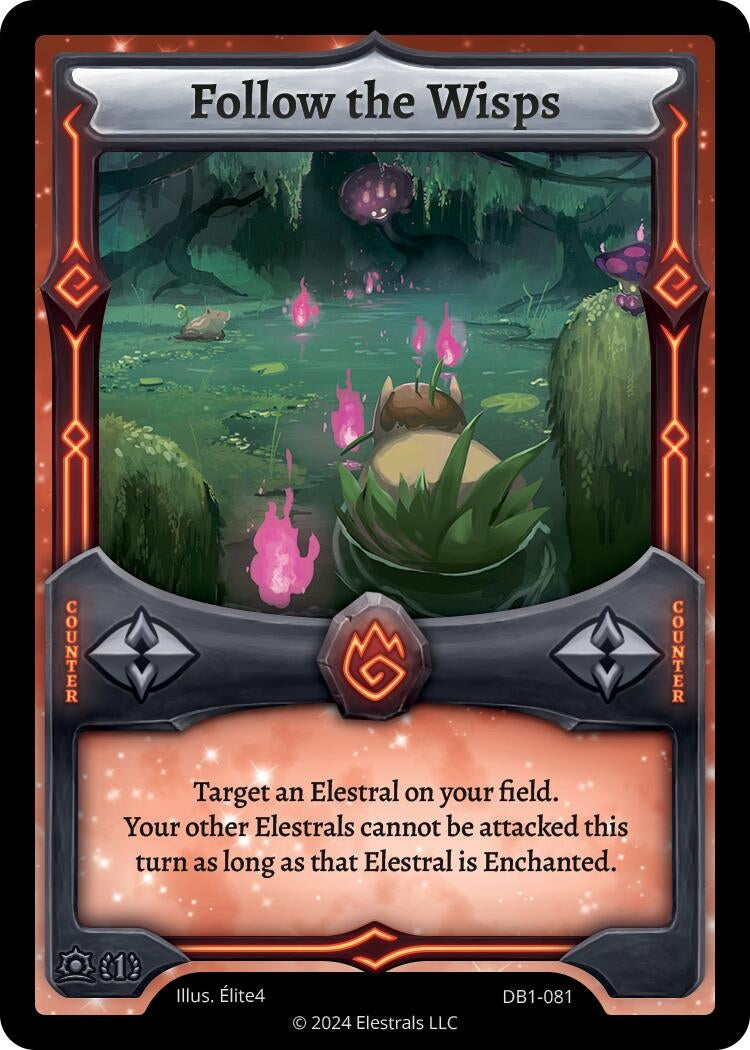Image for Follow the Wisps (DB1-081) - Elestrals