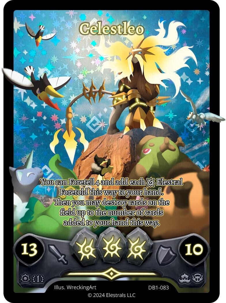 Image for Celestleo (Full Art) (DB1-083) - Elestrals
