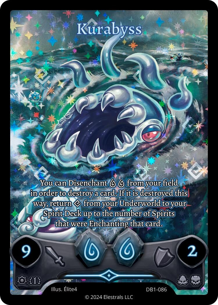 Image for Kurabyss (Full Art) (DB1-086) - Elestrals
