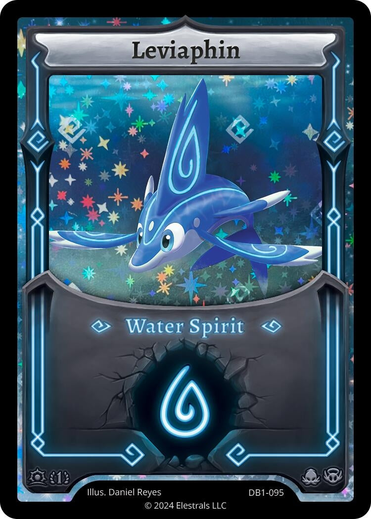 Image for Leviaphin (Alternative Art) (DB1-095) - Elestrals