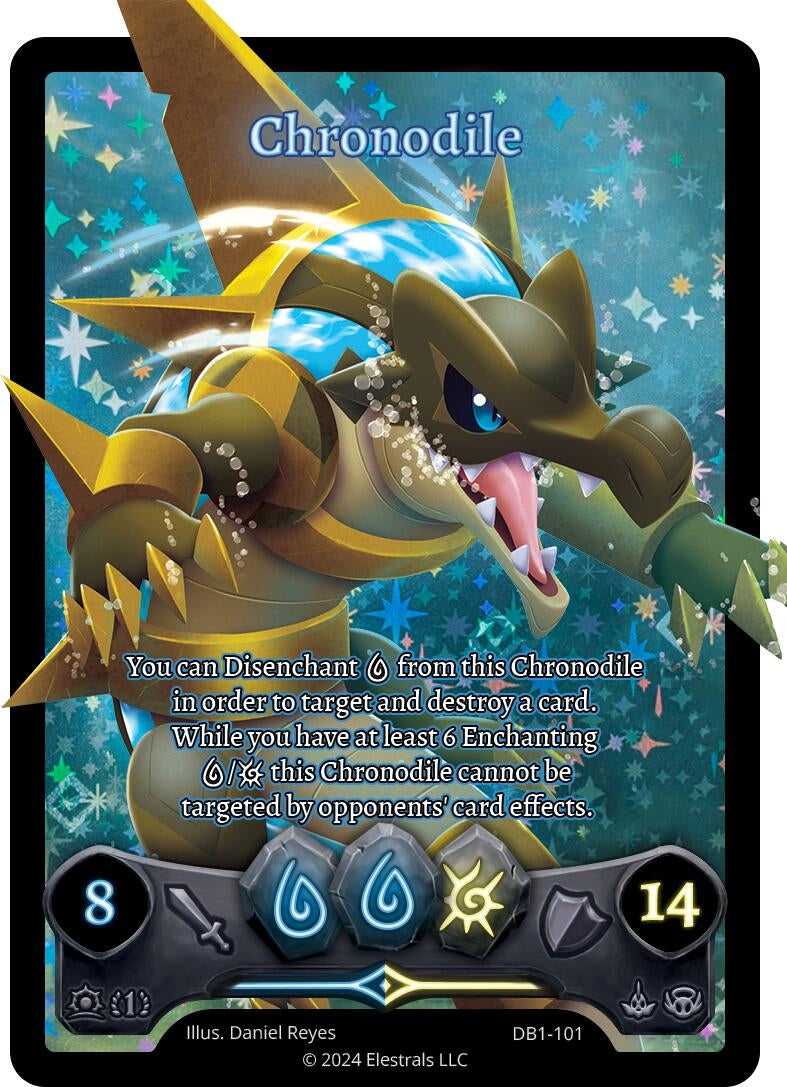 Image for Chronodile (Box Topper) (DB1-101) - Elestrals