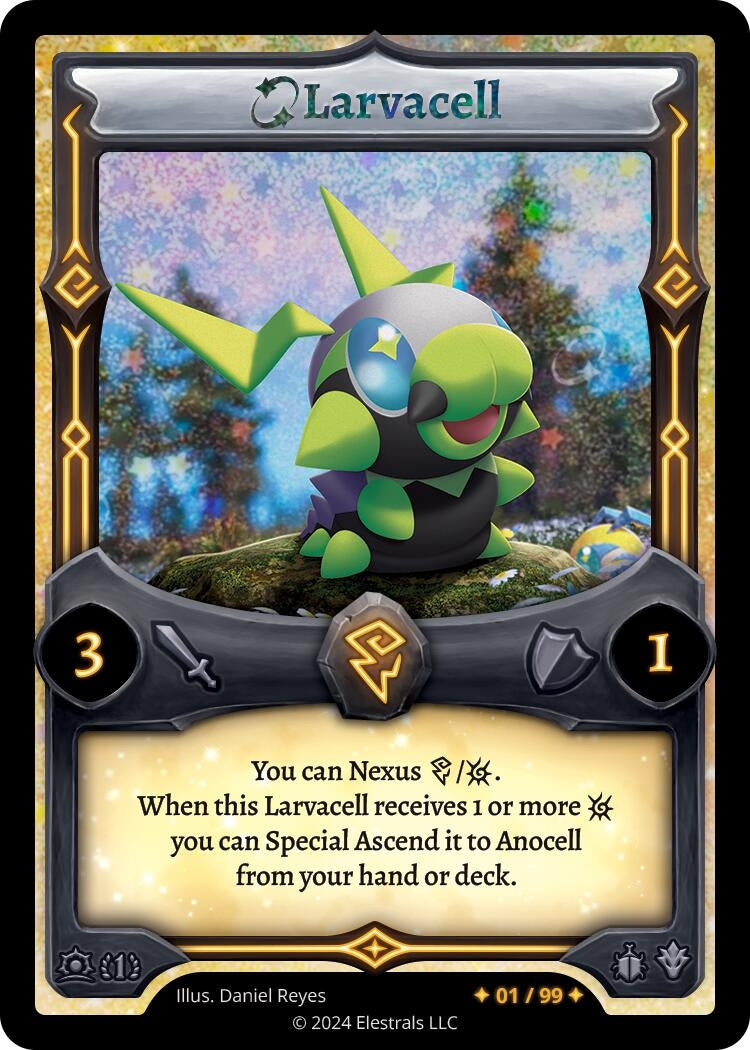 Image for Larvacell (Serialized) (/99) - Elestrals