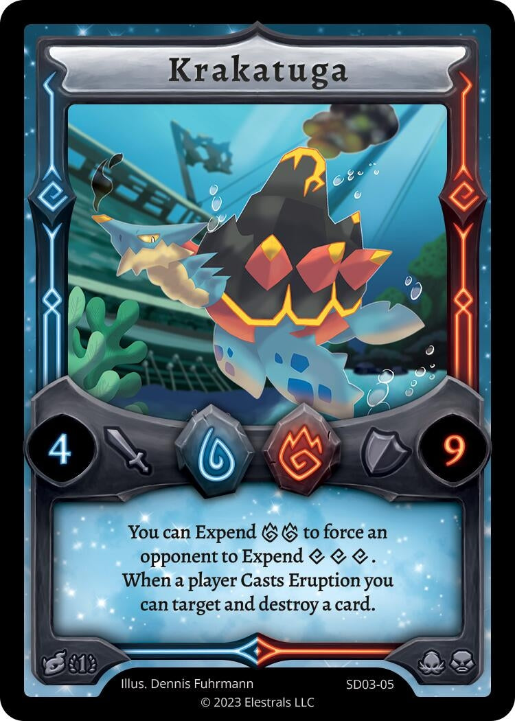 Image for Krakatuga (SD03-05) - Elestrals