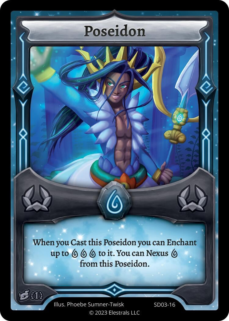 Image for Poseidon (SD03-16) - Elestrals