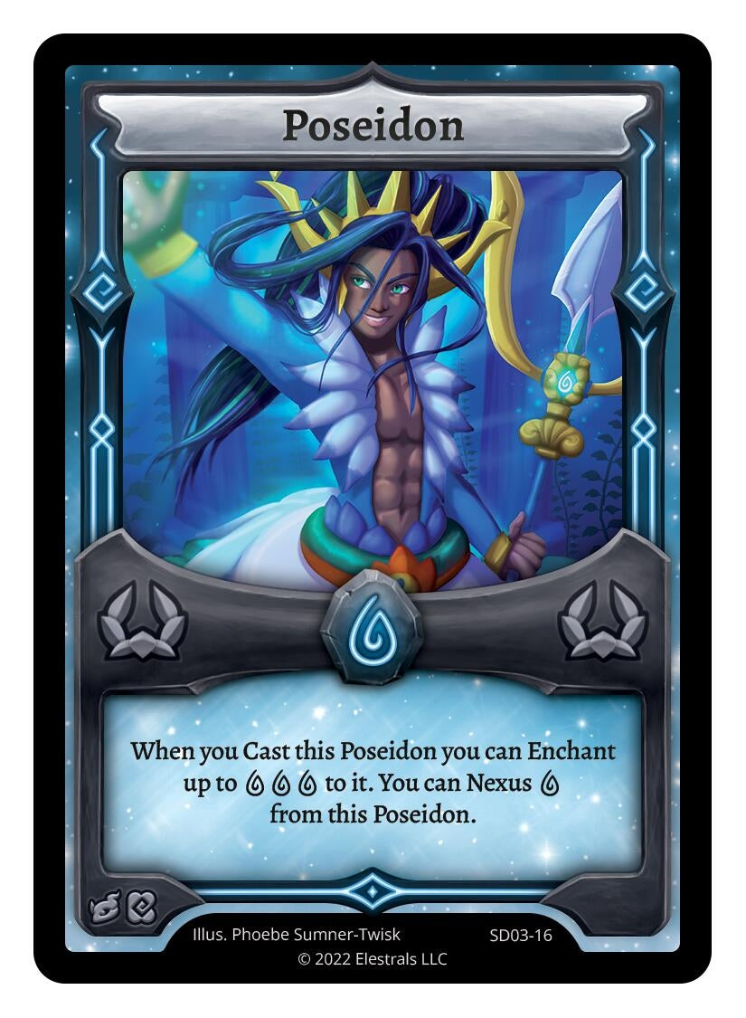 Image for Poseidon (SD03-16) - Elestrals