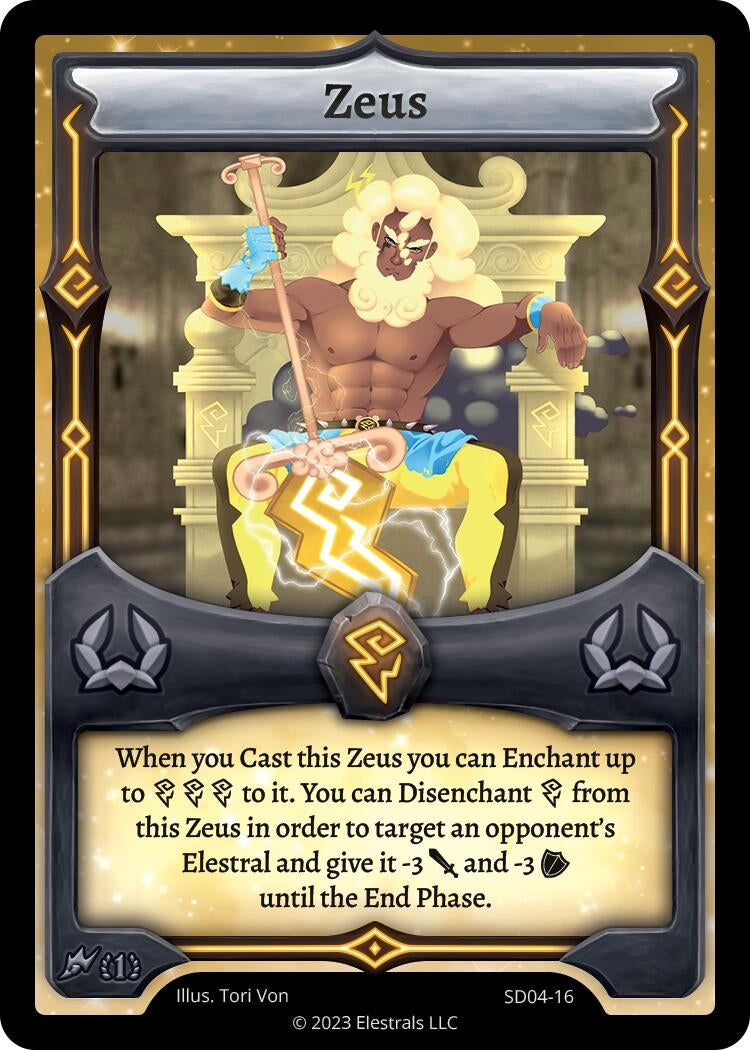 Image for Zeus (SD04-16) - Elestrals