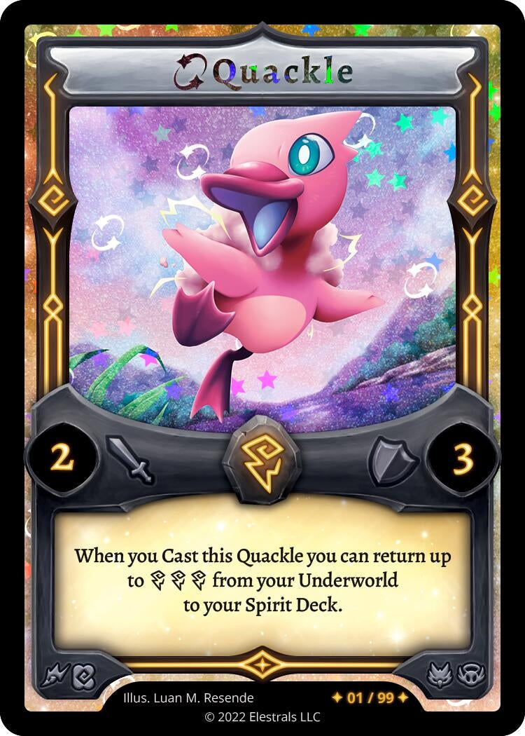 Image for Quackle (Serialized) (/99) - Elestrals