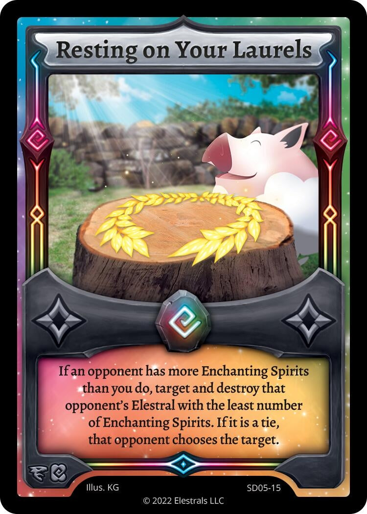 Image for Resting on your Laurels (SD05-15) - Elestrals