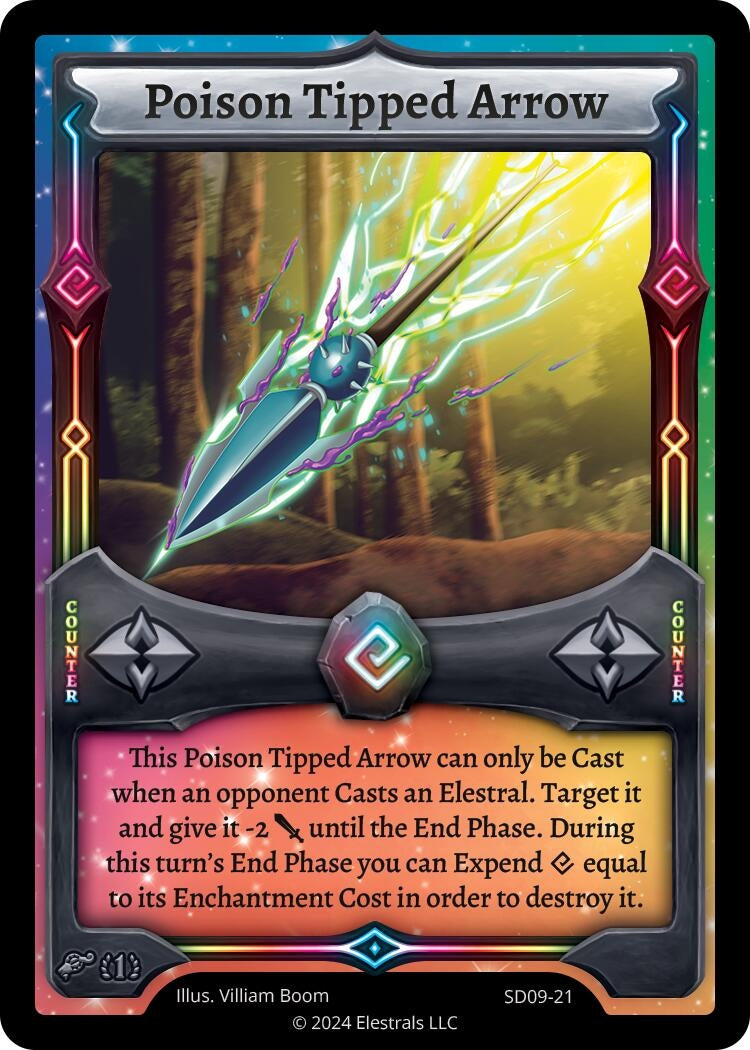 Image for Poison Tipped Arrow (SD09-21) - Elestrals