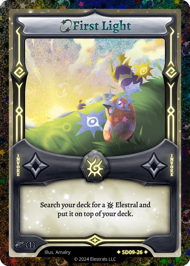 Image for First Light (Stellar) (SD09-26) - Elestrals