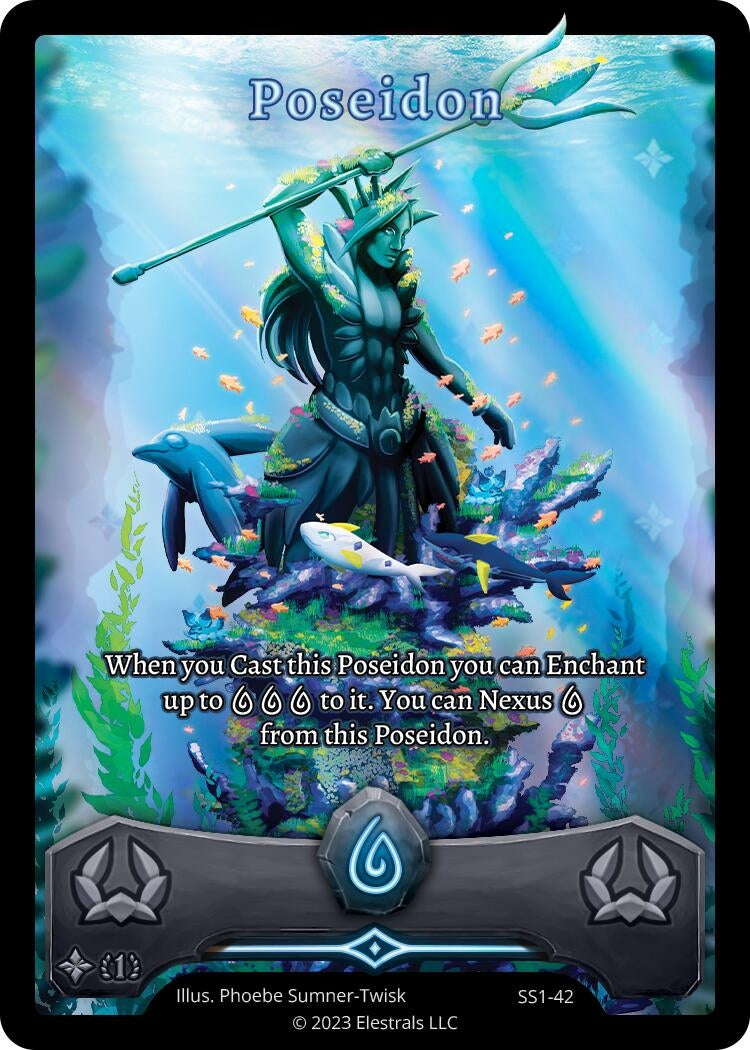 Image for Poseidon (SS1-42) - Elestrals