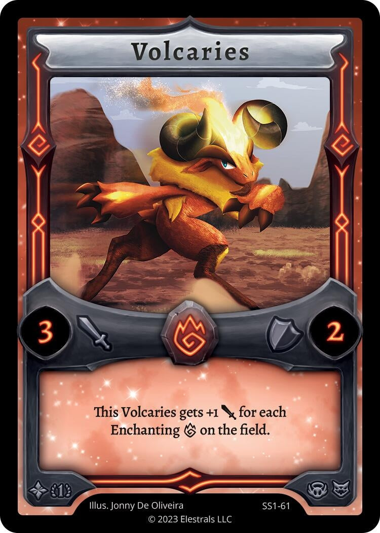 Image for Volcaries (SS1-61) - Elestrals