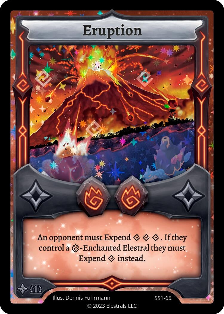 Image for Eruption (SS1-65) - Elestrals