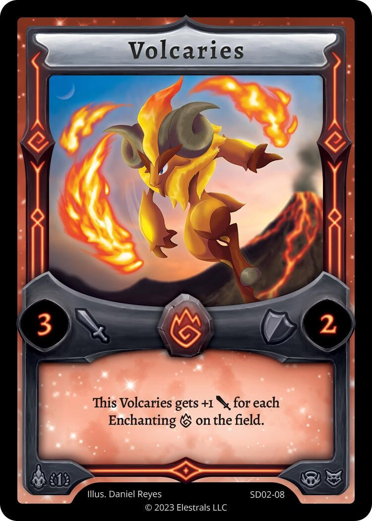 Image for Volcaries (SD02-08) - Elestrals