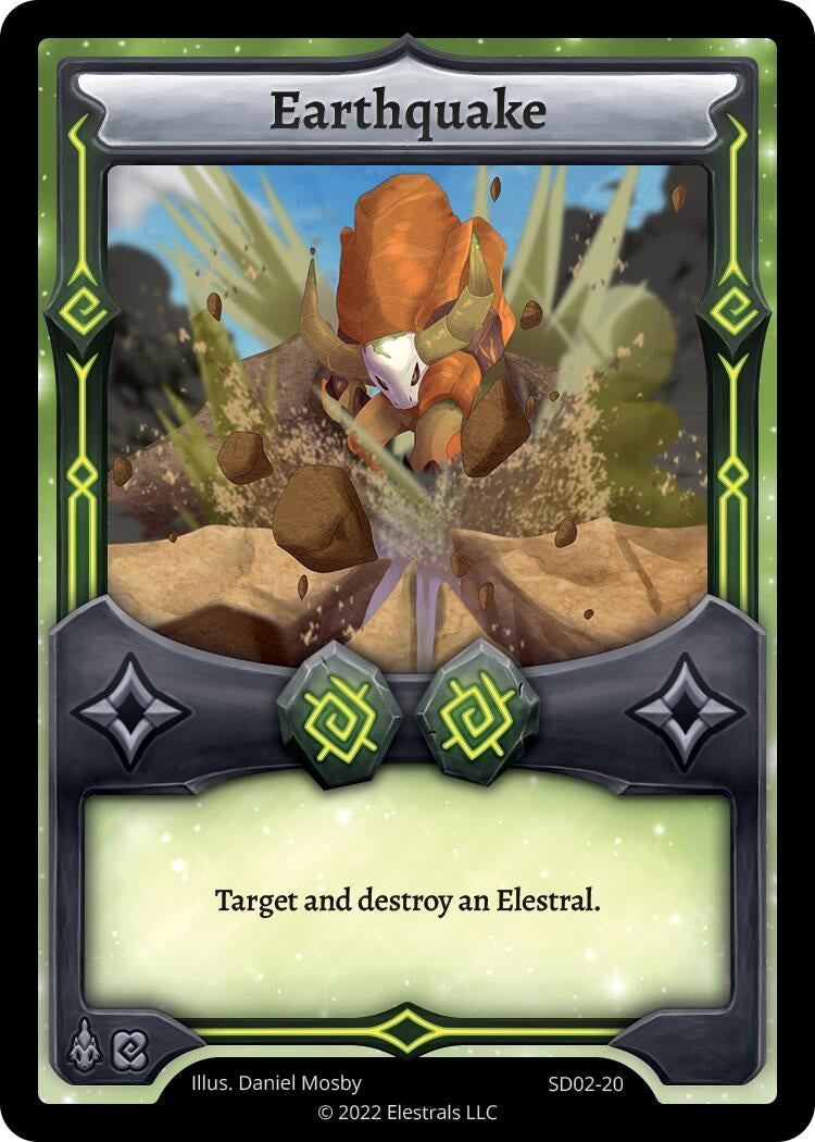 Image for Earthquake (SD02-20) - Elestrals