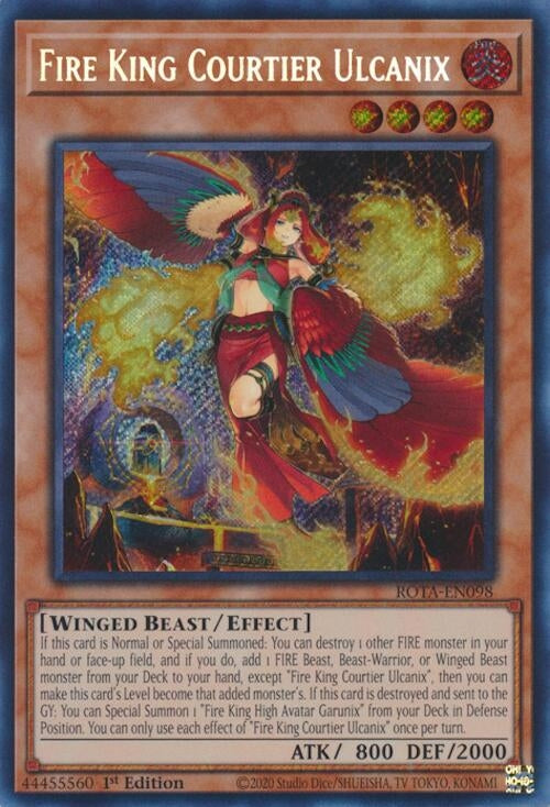 Fire King Courtier Ulcanix (ROTA-EN098)