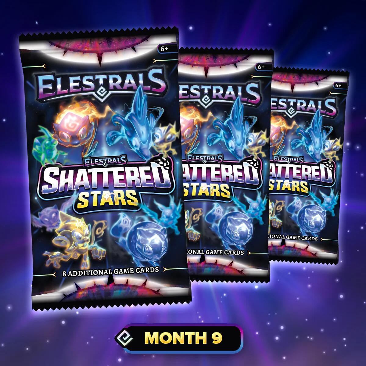 Image for Shattered Stars [SS1] [First Edition] - M09 Celebration Bundle (3 Packs + Sticker) - Elestrals