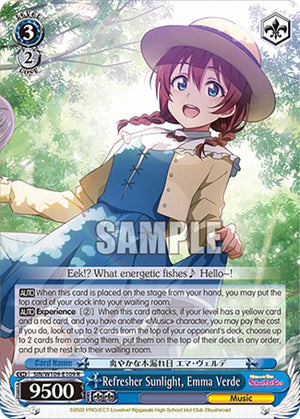 Refresher Sunlight, Emma Verde (SIN/W109-E109 R)