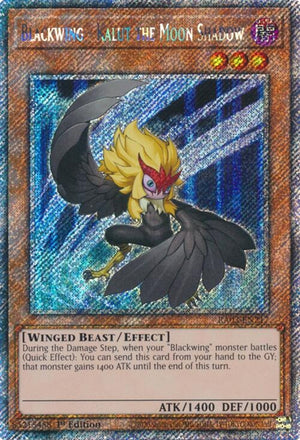 Blackwing - Kalut the Moon Shadow (Platinum Secret Rare) (RA03-EN217)