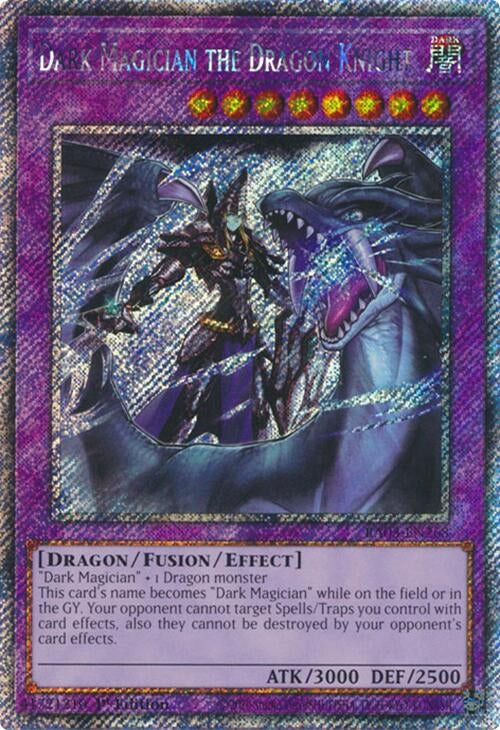 Dark Magician the Dragon Knight (Platinum Secret Rare) (RA03-EN268)
