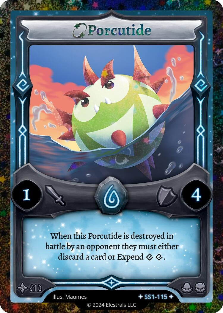 Image for Porcutide (SS1-115) - Elestrals