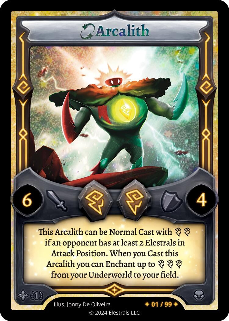 Image for Arcalith (Serialized) (/99) - Elestrals