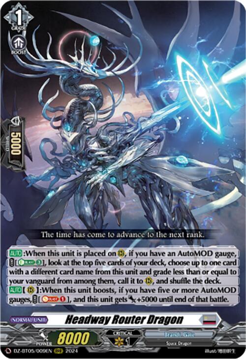 Headway Router Dragon (DZ-BT05/009EN) [DZ-BT05: Omniscient Awakening ...