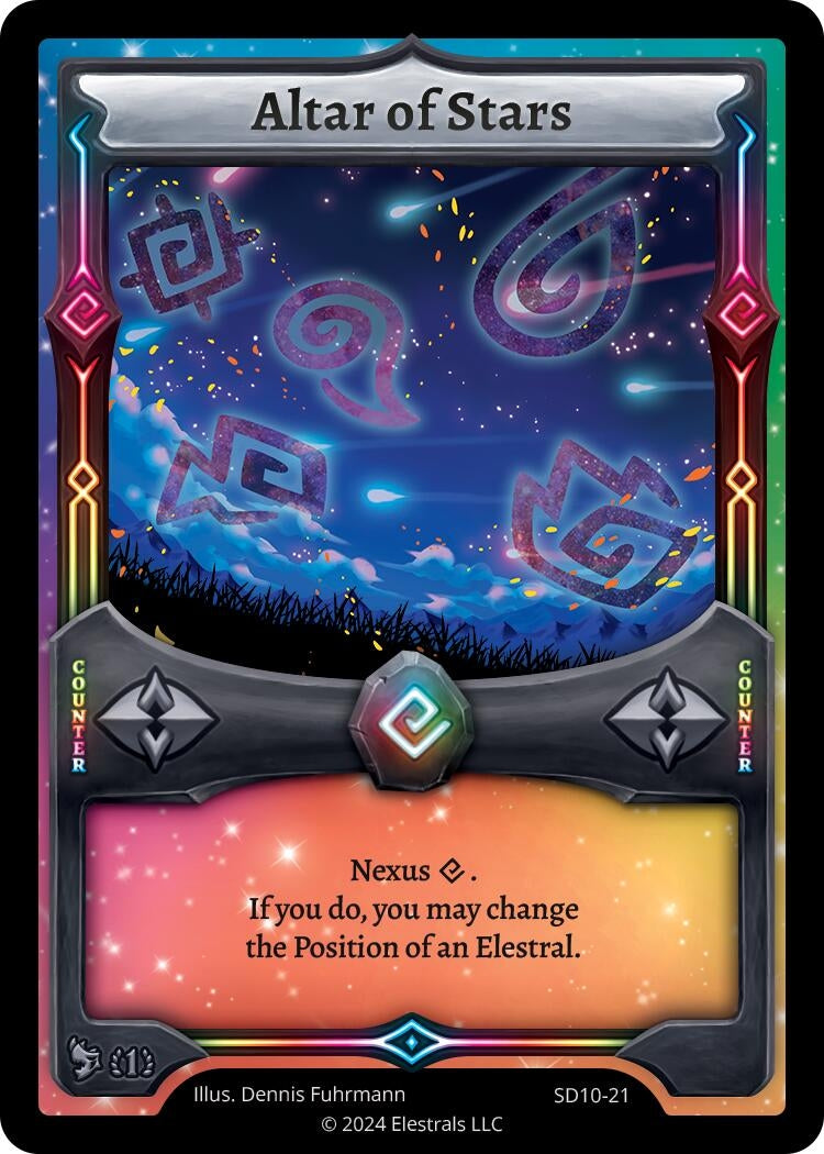 Image for Altar of Stars (SD10-21) - Elestrals