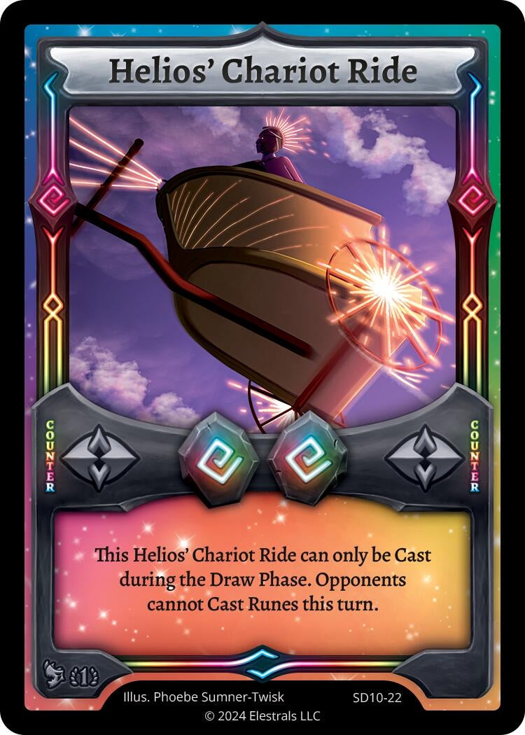 Image for Helios' Chariot Ride (SD10-22) - Elestrals