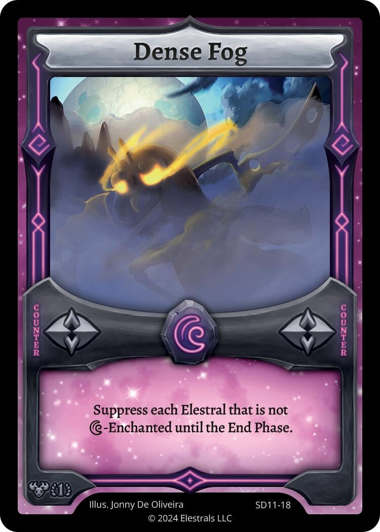 Image for Dense Fog (SD11-18) - Elestrals