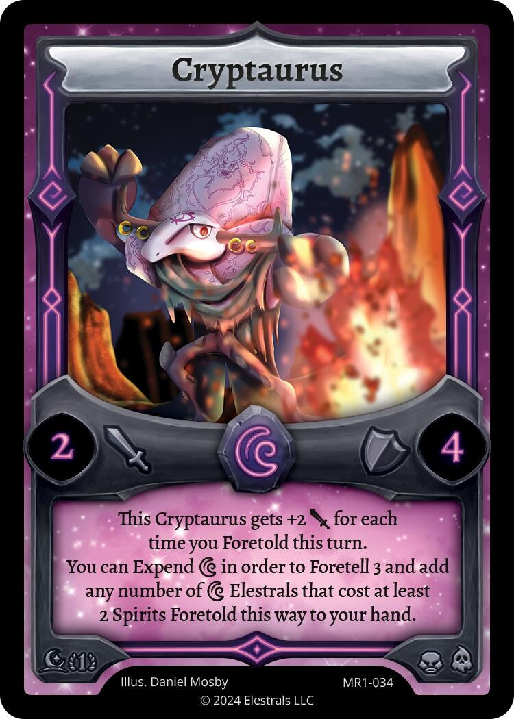 Image for Cryptaurus (MR1-034) - Elestrals