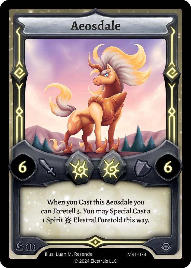 Image for Aeosdale (MR1-073) - Elestrals