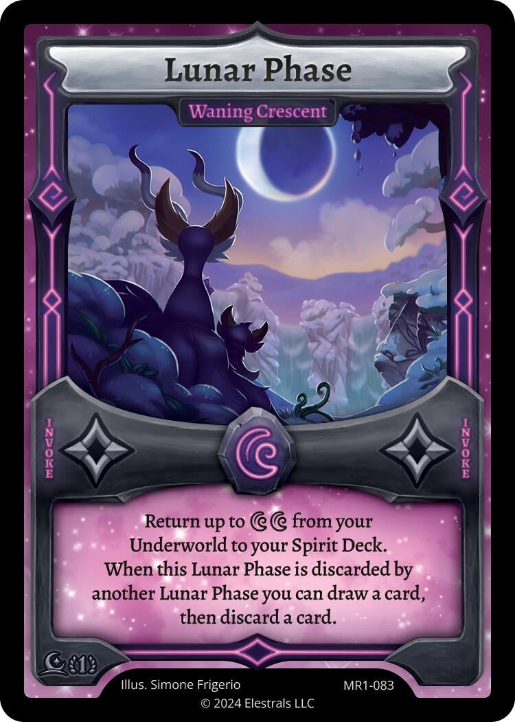Image for Lunar Phase - Waning Crescent (MR1-083) - Elestrals