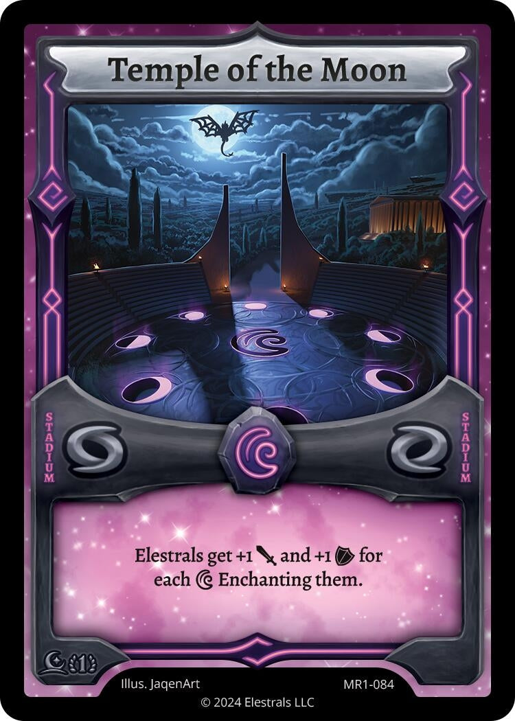Image for Temple of the Moon (MR1-084) - Elestrals