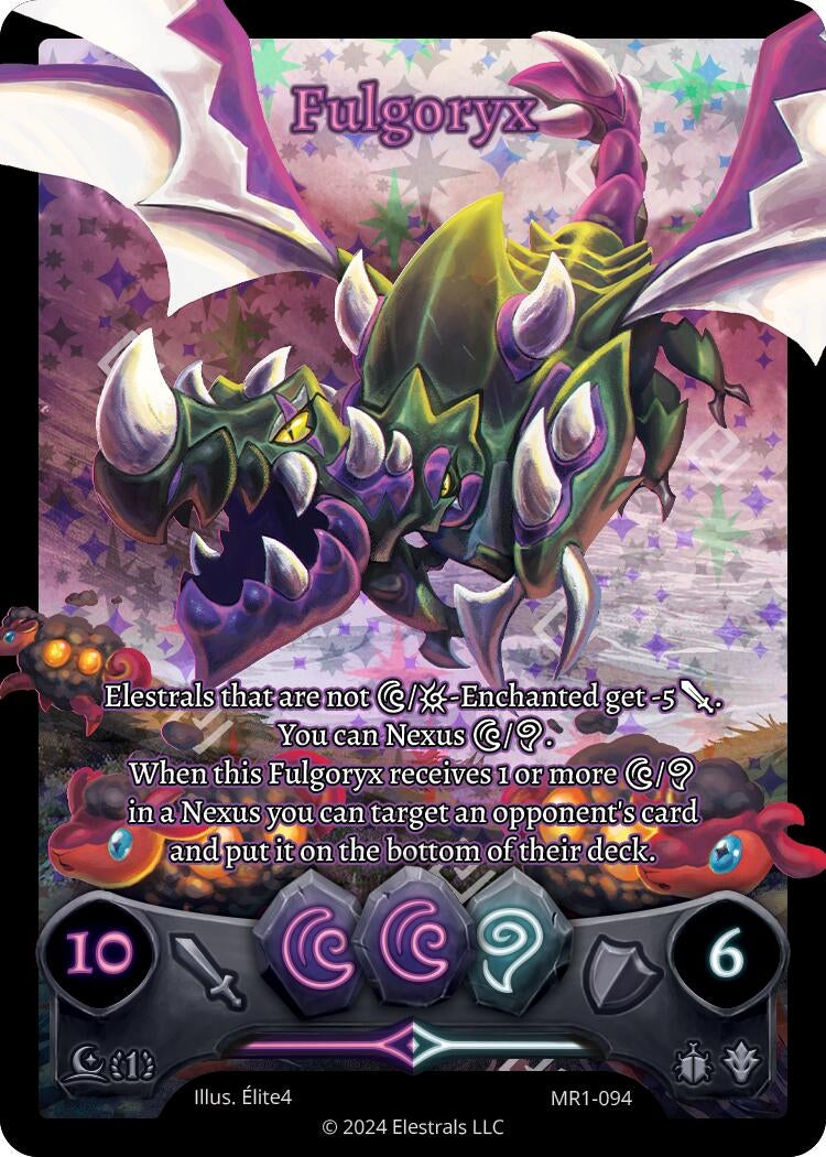Image for Fulgoryx (Full Art) (MR1-094) - Elestrals