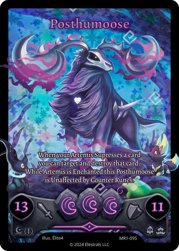 Image for Posthumoose (Full Art) (MR1-095) - Elestrals