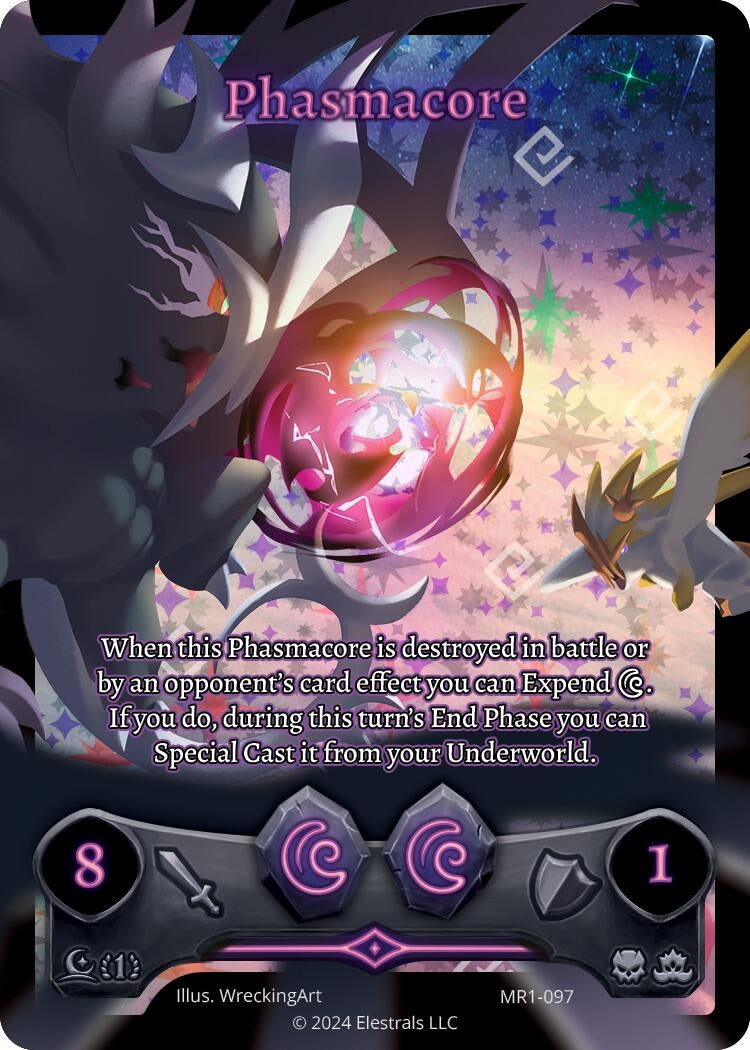 Image for Phasmacore (Full Art) (MR1-097) - Elestrals