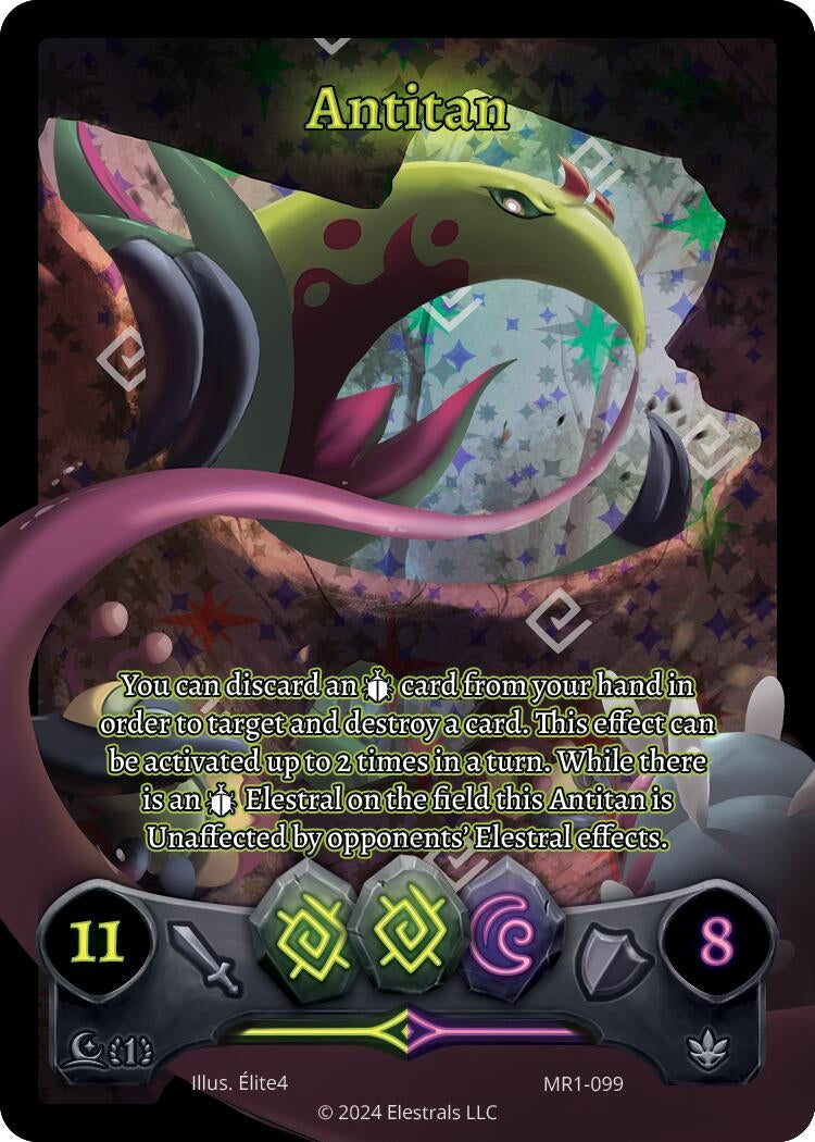Image for Antitan (Full Art) (MR1-099) - Elestrals