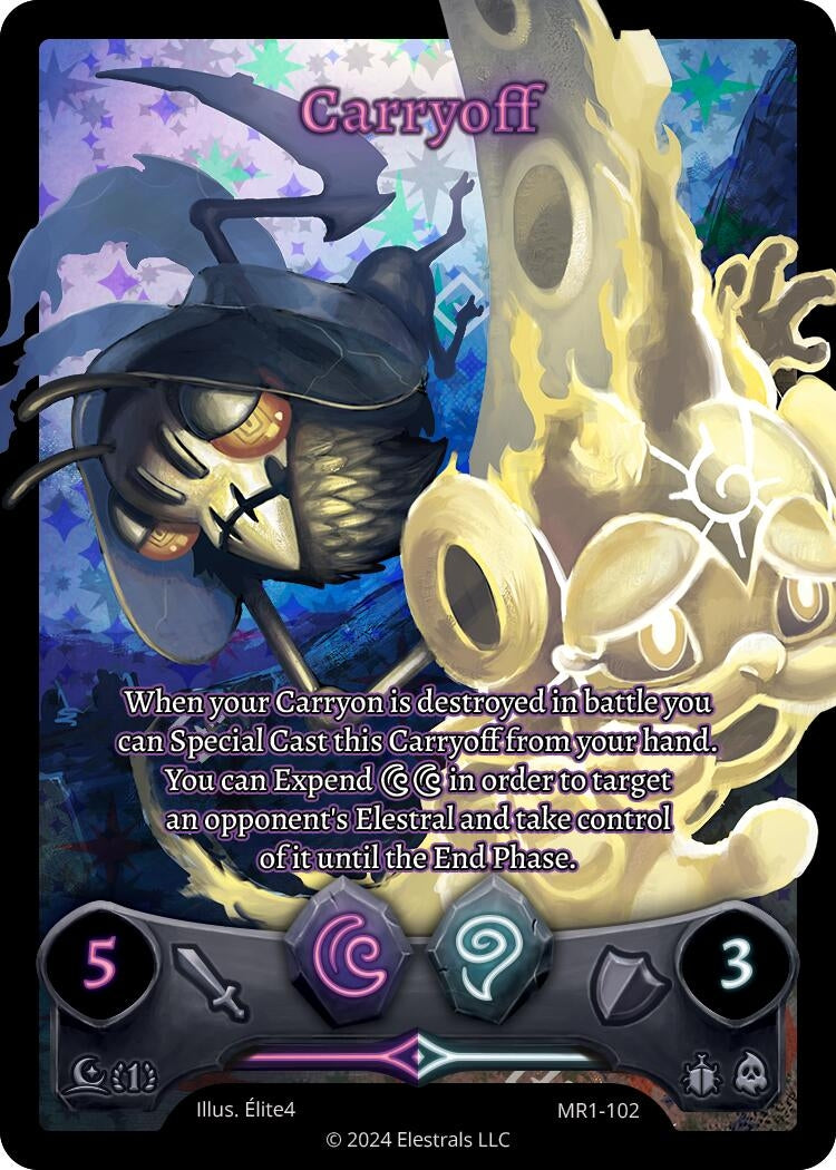 Image for Carryoff (Full Art) (MR1-102) - Elestrals